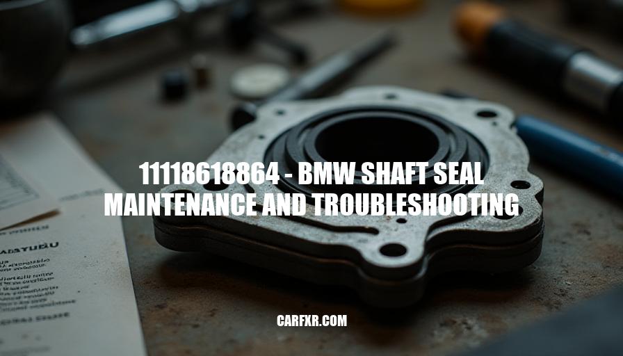 11118618864 - BMW Shaft Seal Maintenance and Troubleshooting