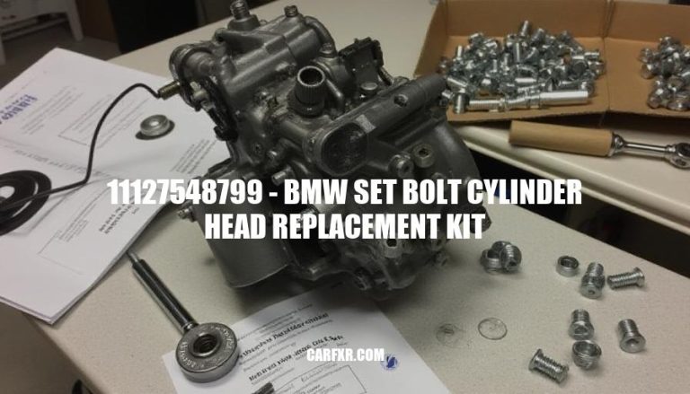 11127548799 - BMW Set Bolt Cylinder Head Replacement Kit