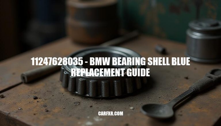 11247628035 - BMW Bearing Shell Blue Replacement Guide