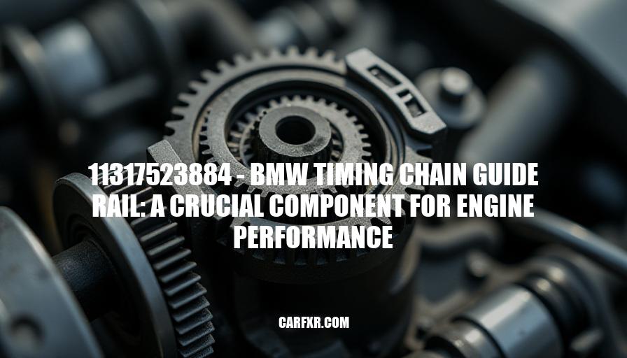 11317523884 - BMW Timing Chain Guide Rail: A Crucial Component for Engine Performance