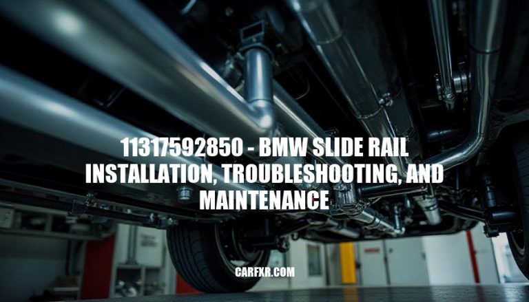 11317592850 - BMW Slide Rail Installation, Troubleshooting, and Maintenance