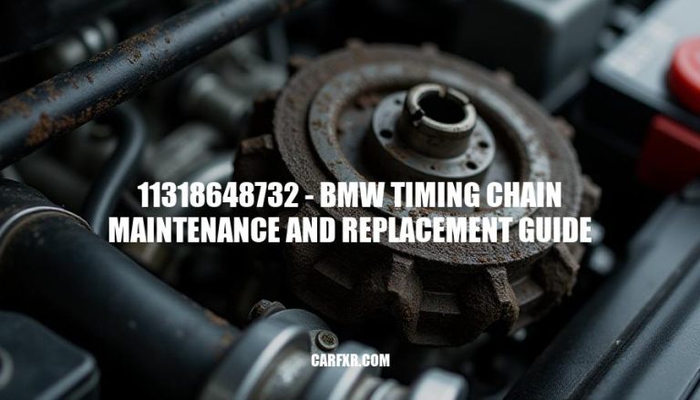 11318648732 - BMW Timing Chain Maintenance and Replacement Guide