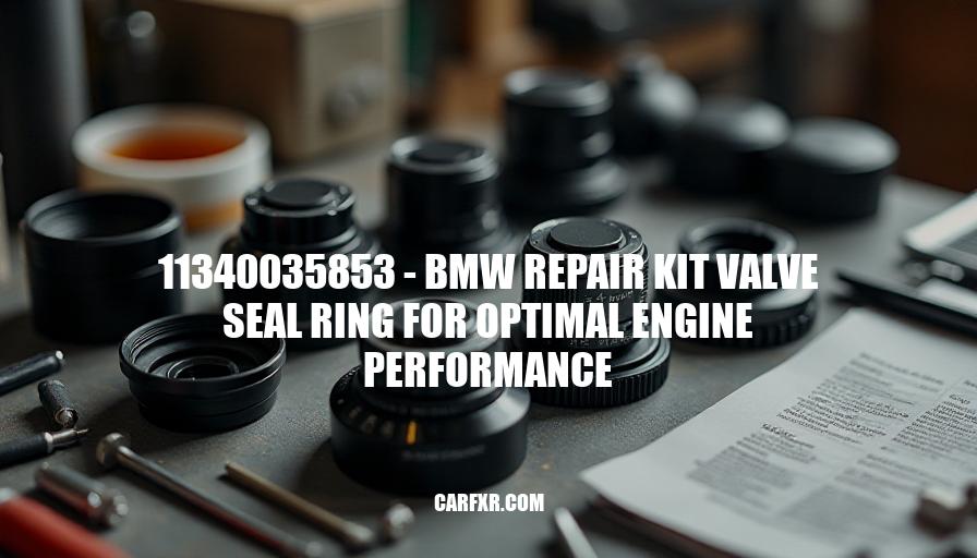 11340035853 - BMW Repair Kit Valve Seal Ring for Optimal Engine Performance