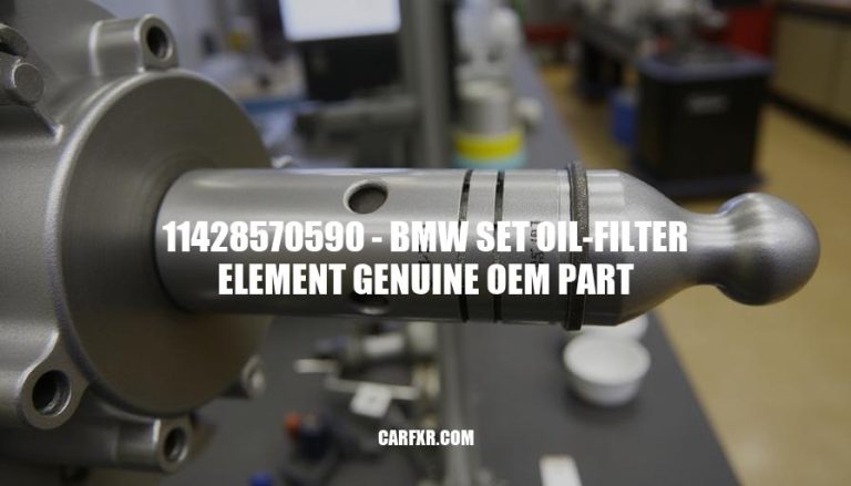 11428570590 - BMW Set Oil-Filter Element Genuine OEM Part