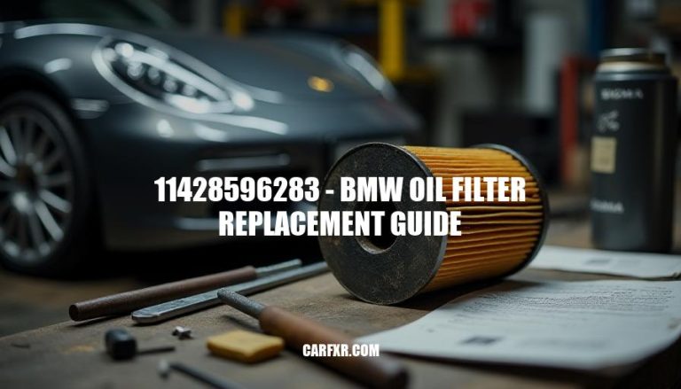 11428596283 - BMW Oil Filter Replacement Guide