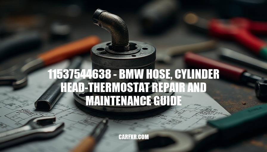 11537544638 - BMW Hose, Cylinder Head-Thermostat Repair and Maintenance Guide