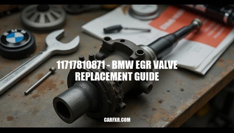 11717810871 - BMW EGR Valve Replacement Guide