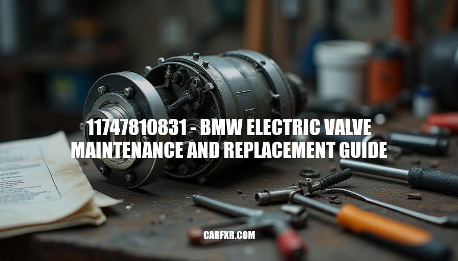 11747810831 - BMW Electric Valve Maintenance and Replacement Guide