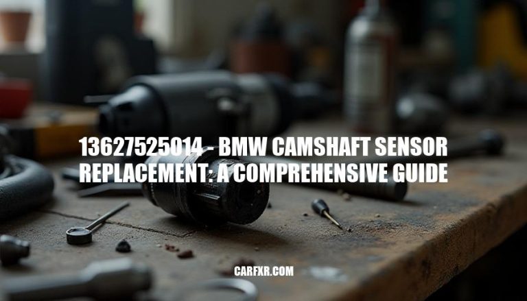 13627525014 - BMW Camshaft Sensor Replacement: A Comprehensive Guide