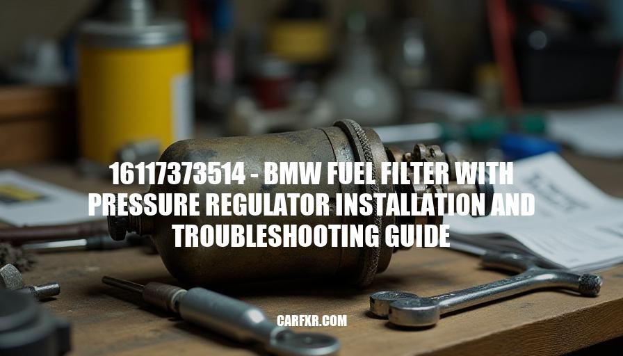 16117373514 - BMW Fuel Filter with Pressure Regulator Installation and Troubleshooting Guide