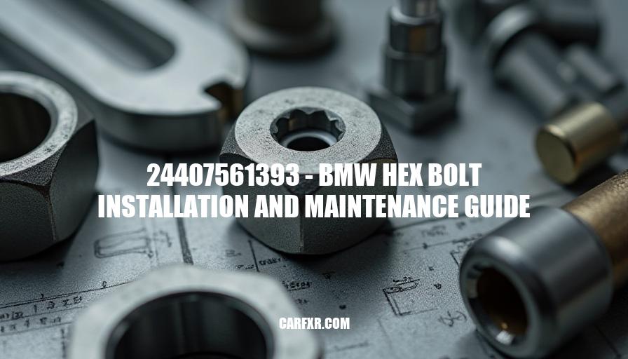 24407561393 - BMW Hex Bolt Installation and Maintenance Guide