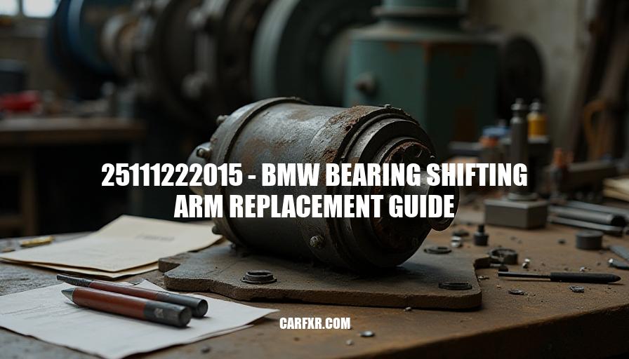 25111222015 - BMW Bearing Shifting Arm Replacement Guide