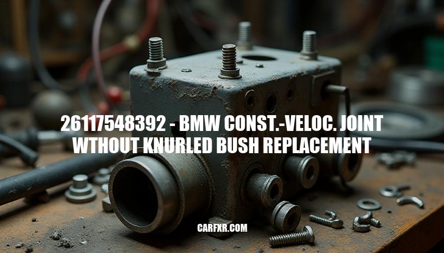 26117548392 - BMW Const.-veloc. Joint Wthout Knurled Bush Replacement