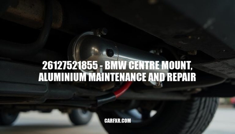 26127521855 - BMW Centre Mount, Aluminium Maintenance and Repair