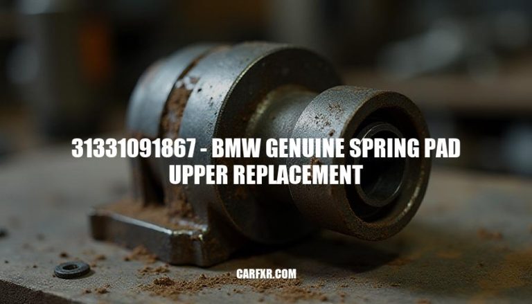 31331091867 - BMW Genuine Spring Pad Upper Replacement