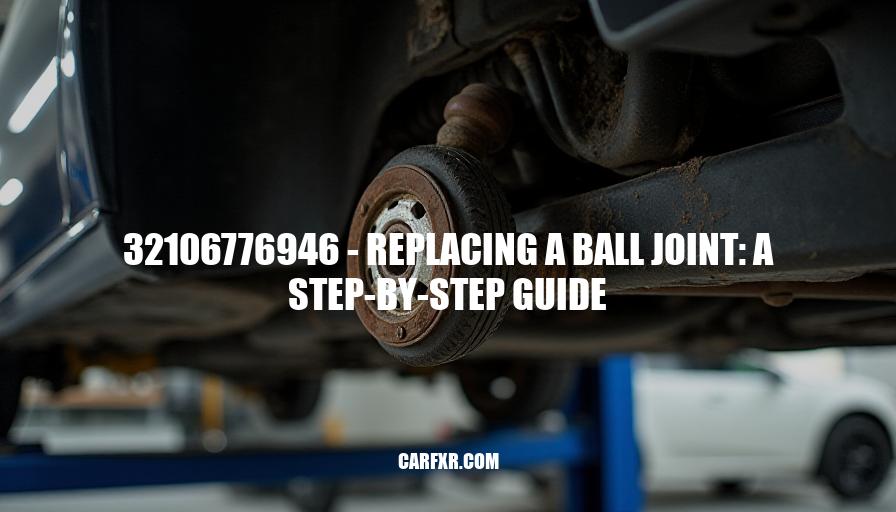 32106776946 - Replacing a Ball Joint: A Step-by-Step Guide