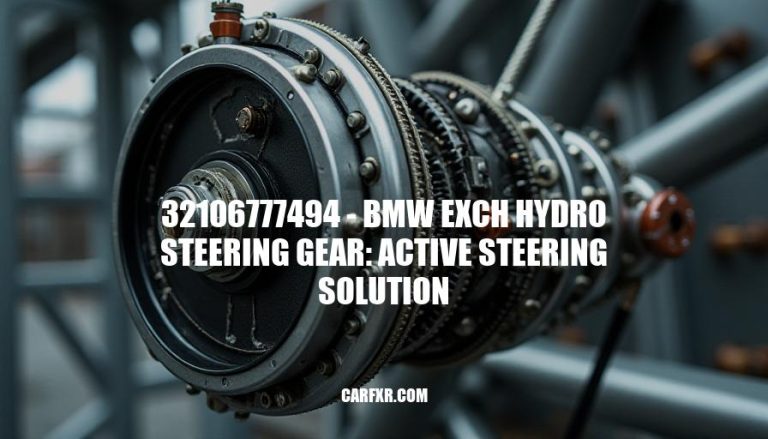 32106777494 - BMW Exch Hydro Steering Gear: Active Steering Solution