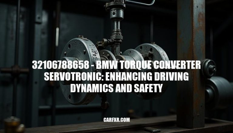 32106788658 - BMW Torque Converter Servotronic: Enhancing Driving Dynamics and Safety