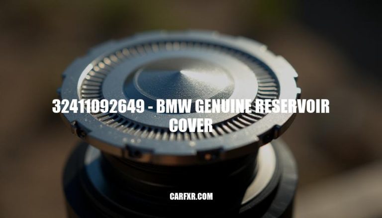 32411092649 - BMW Genuine Reservoir Cover