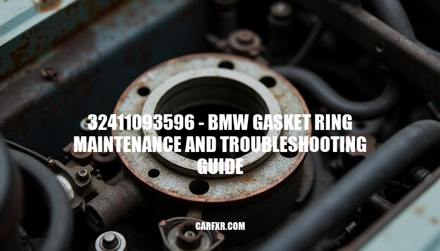 32411093596 - BMW Gasket Ring Maintenance and Troubleshooting Guide