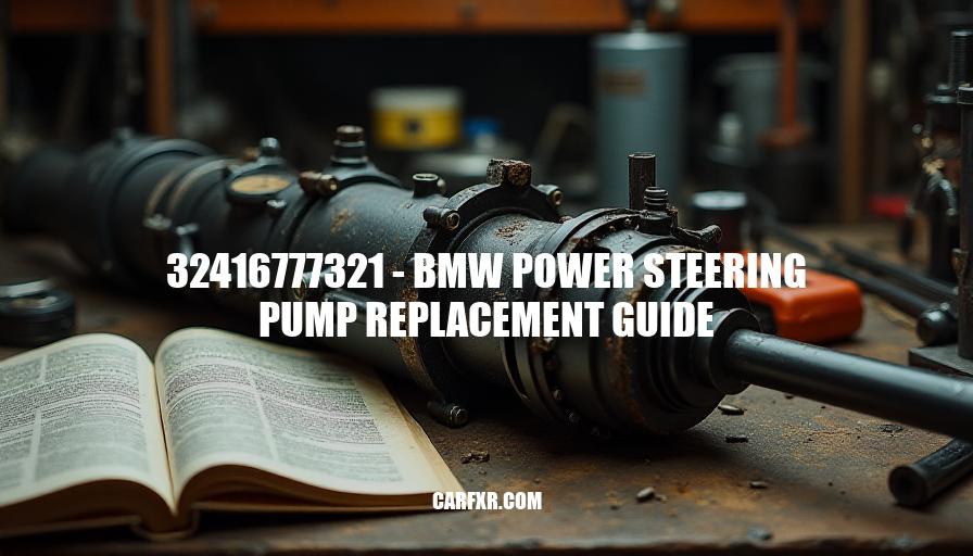 32416777321 - BMW Power Steering Pump Replacement Guide