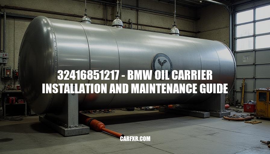 32416851217 - BMW Oil Carrier Installation and Maintenance Guide