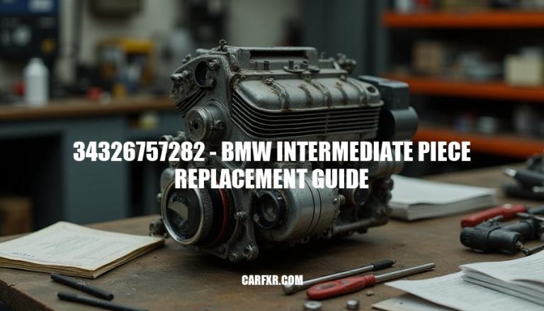 34326757282 - BMW Intermediate Piece Replacement Guide