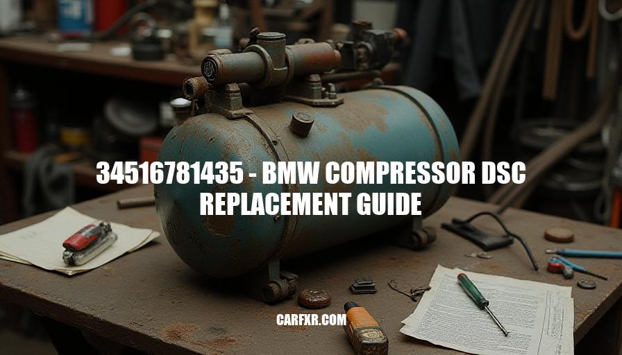 34516781435 - BMW Compressor DSC Replacement Guide