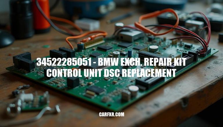 34522285051 - BMW Exch. Repair Kit Control Unit DSC Replacement