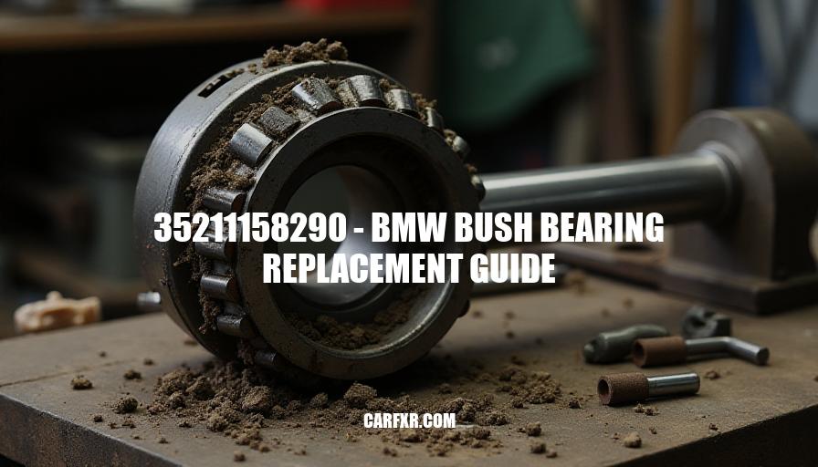 35211158290 - BMW Bush Bearing Replacement Guide