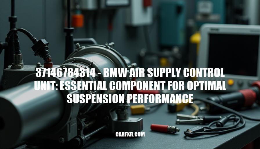 37146784314 - BMW Air Supply Control Unit: Essential Component for Optimal Suspension Performance