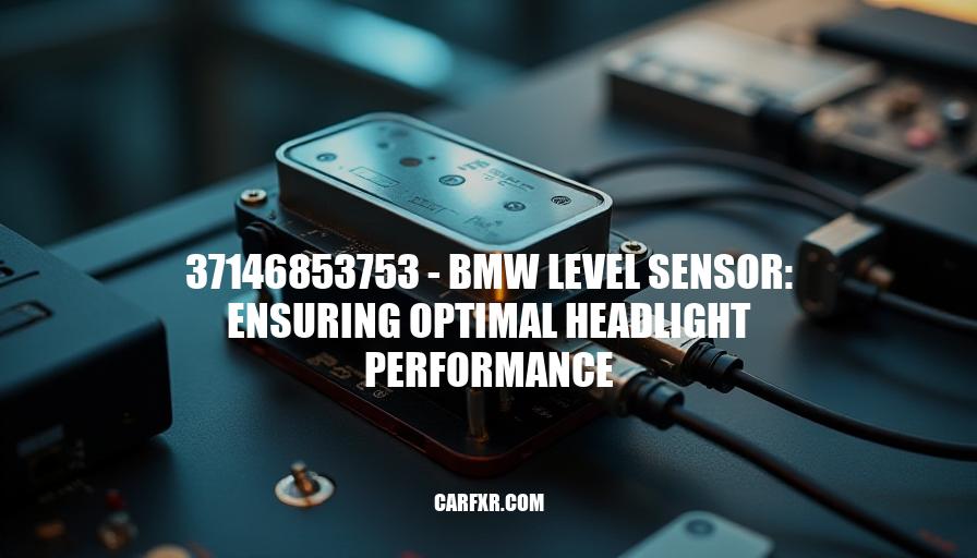 37146853753 - BMW Level Sensor: Ensuring Optimal Headlight Performance