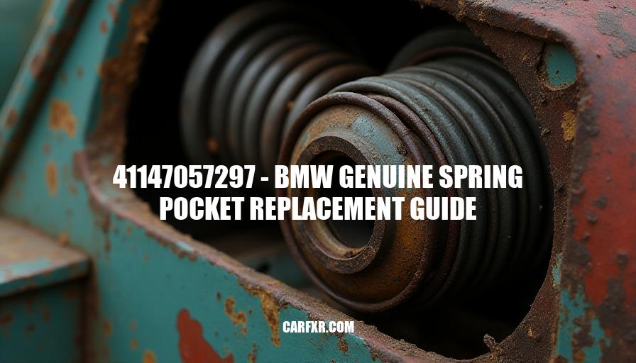 41147057297 - BMW Genuine Spring Pocket Replacement Guide