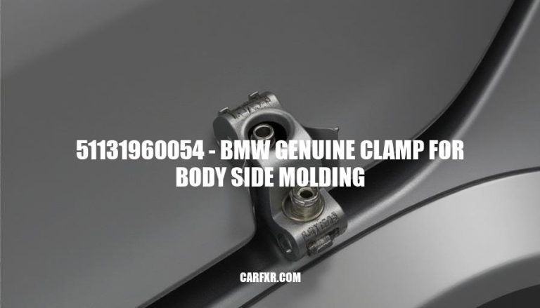 51131960054 - BMW Genuine Clamp for Body Side Molding