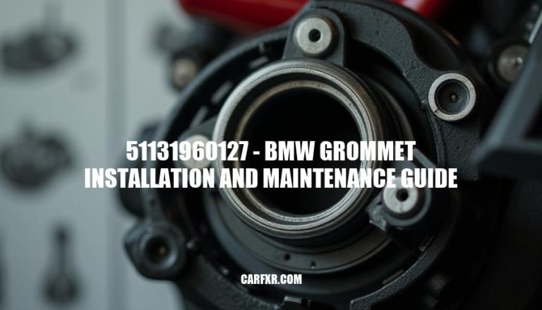 51131960127 - BMW Grommet Installation and Maintenance Guide