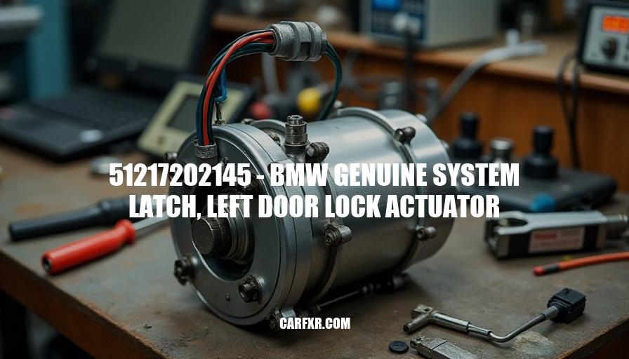 51217202145 - BMW Genuine System Latch, Left Door Lock Actuator