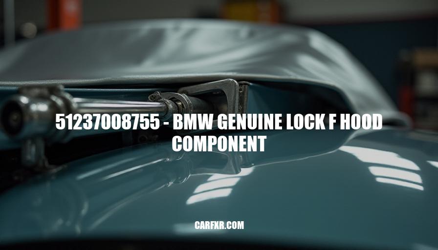 51237008755 - BMW Genuine Lock f Hood Component