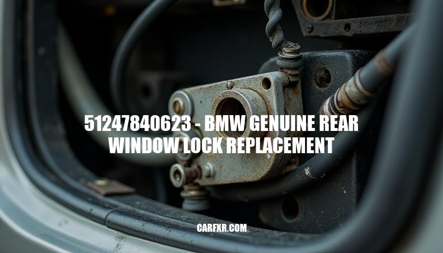 51247840623 - BMW Genuine Rear Window Lock Replacement