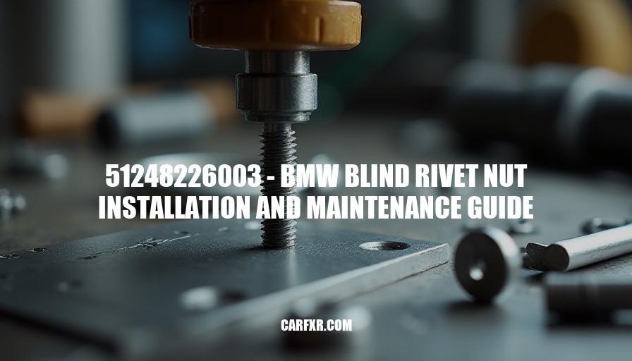 51248226003 - BMW Blind Rivet Nut Installation and Maintenance Guide