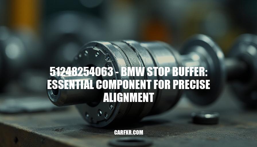 51248254063 - BMW Stop Buffer: Essential Component for Precise Alignment