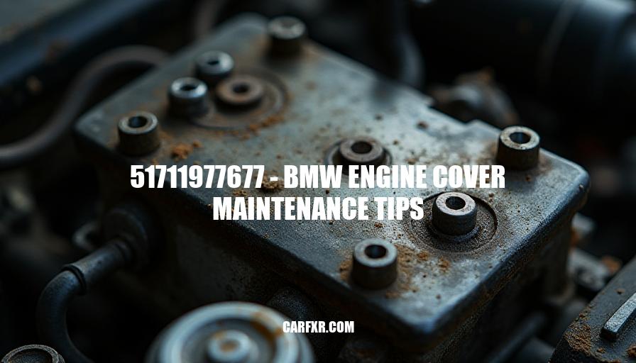 51711977677 - BMW Engine Cover Maintenance Tips