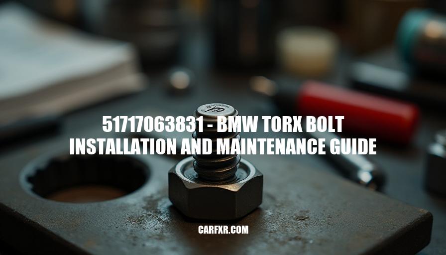 51717063831 - BMW Torx Bolt Installation and Maintenance Guide