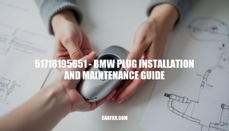 51718195651 - BMW Plug Installation and Maintenance Guide