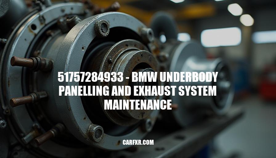 51757284933 - BMW Underbody Panelling and Exhaust System Maintenance