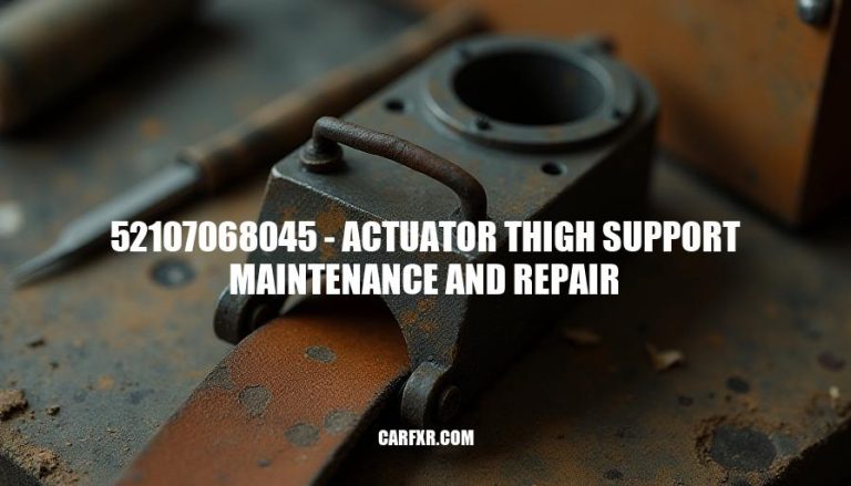 52107068045 - Actuator Thigh Support Maintenance and Repair