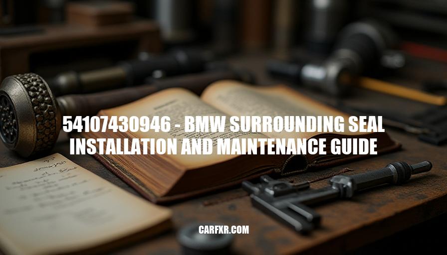 54107430946 - BMW Surrounding Seal Installation and Maintenance Guide