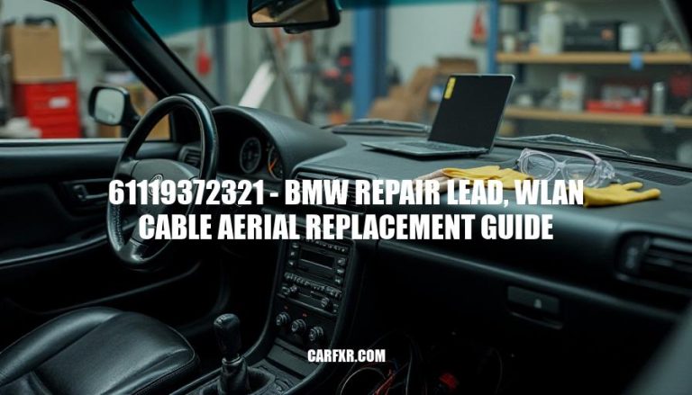 61119372321 - BMW Repair Lead, WLAN Cable Aerial Replacement Guide