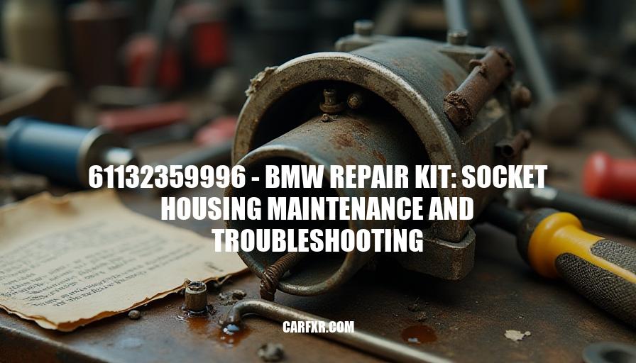 61132359996 - BMW Repair Kit: Socket Housing Maintenance and Troubleshooting