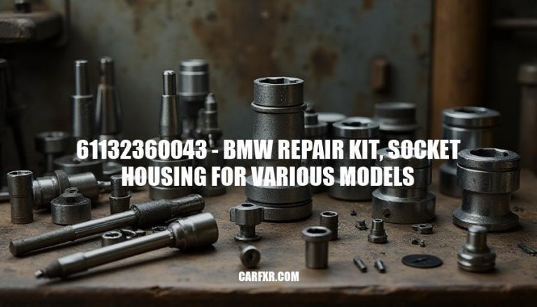 61132360043 - BMW Repair Kit, Socket Housing for Various Models