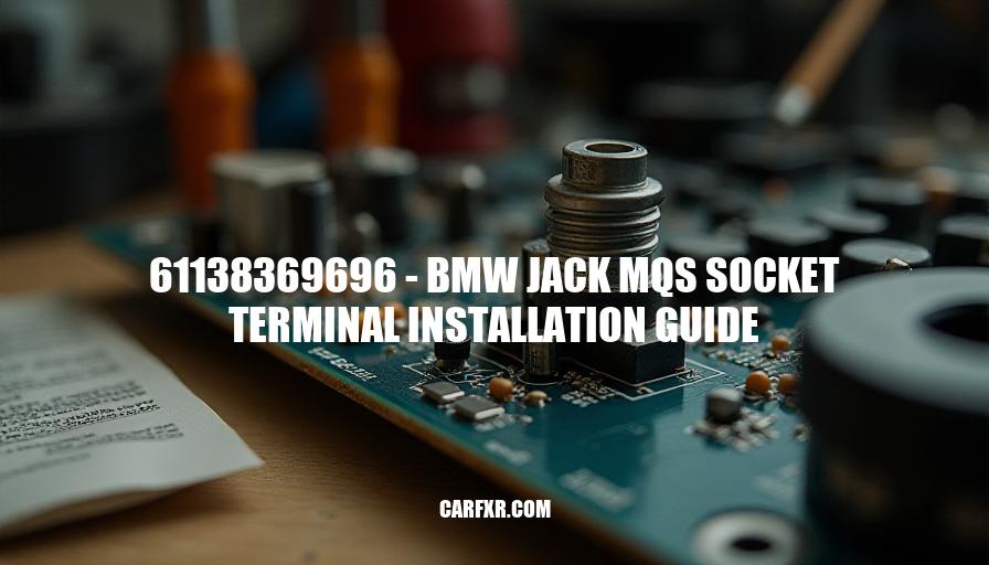 61138369696 - BMW Jack MQS Socket Terminal Installation Guide